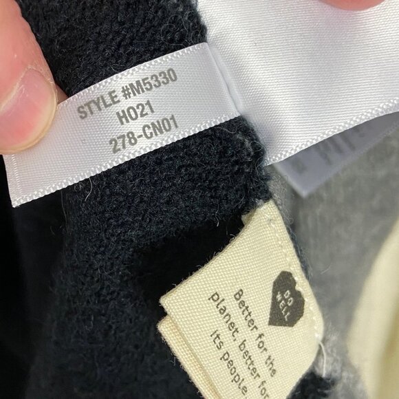 Madewell Colour Block Alpaca Wool Cardigan Knit Sweater Style AF533 Coziest Yarn - Picture 9 of 11